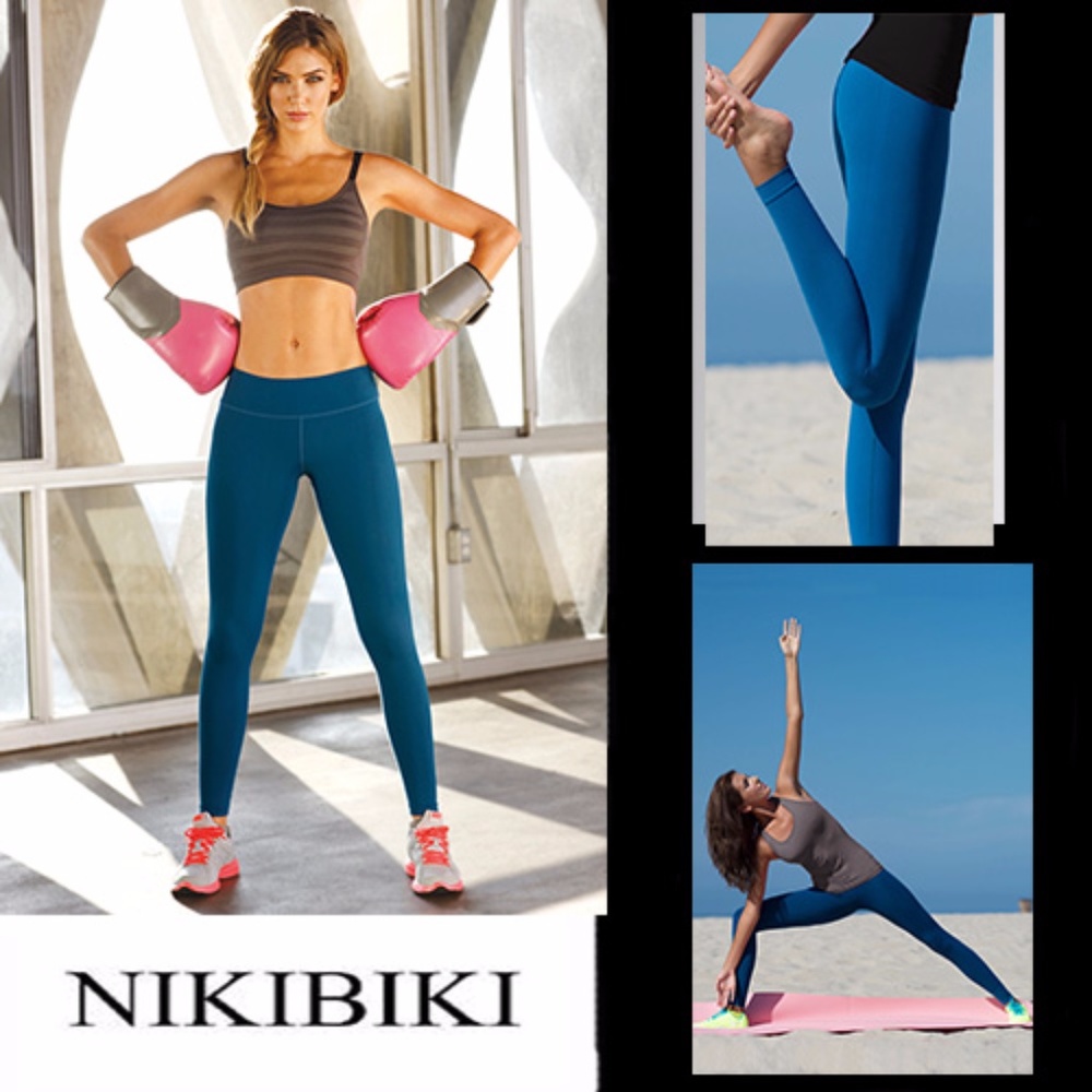 High Quality Performance Workout Leggings in Blue